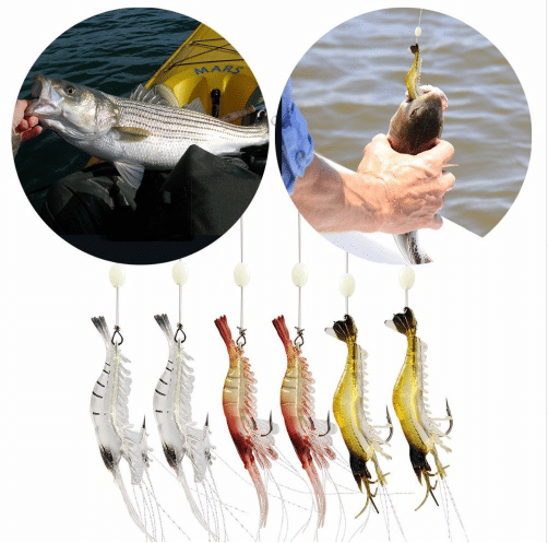 9 件装 - 惊人的 ShrimpBaitX™ 鱼饵