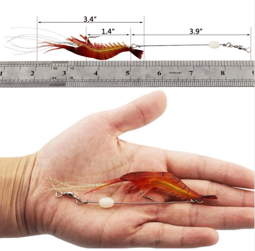 9 件装 - 惊人的 ShrimpBaitX™ 鱼饵