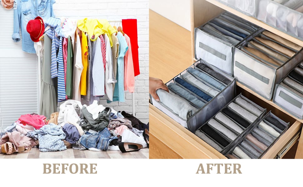 wardrobe clothes organizer for jeans